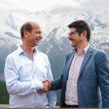 Yannick Buttet et son prédécesseur à la Chambre valaisanne de Tourisme Beat Rieder